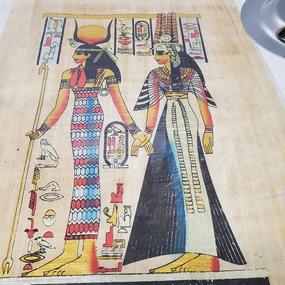 Authentic Egyptian papyrus paper 📜 with certificate - Picture 4 of 8